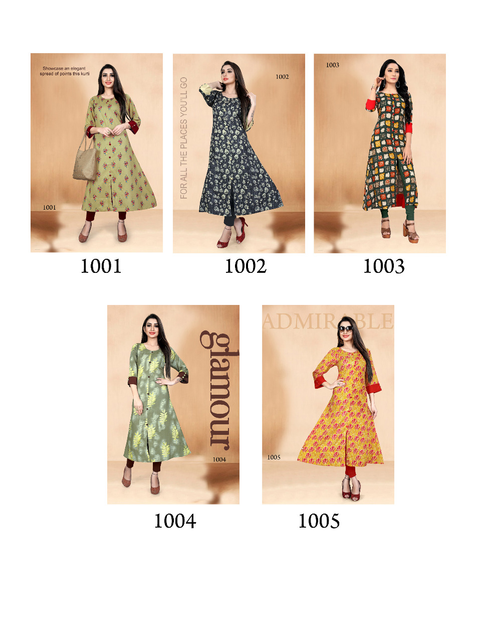 Ziva By Fs 1001 To 1005 Series Stylish Fancy Beautiful Colorful Casual Wear & Ethnic Wear Heavy Rayon Printed Kurtis At Wholesale Price